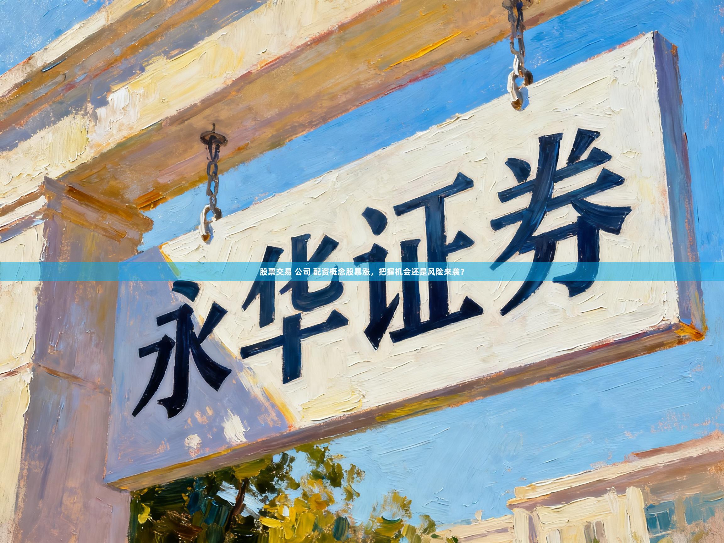 股票交易 公司 配资概念股暴涨,把握机会还是风险来袭?
