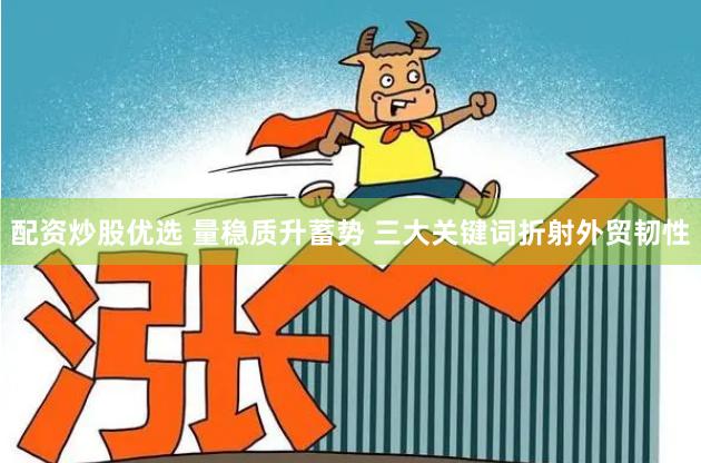 配资炒股优选 量稳质升蓄势 三大关键词折射外贸韧性